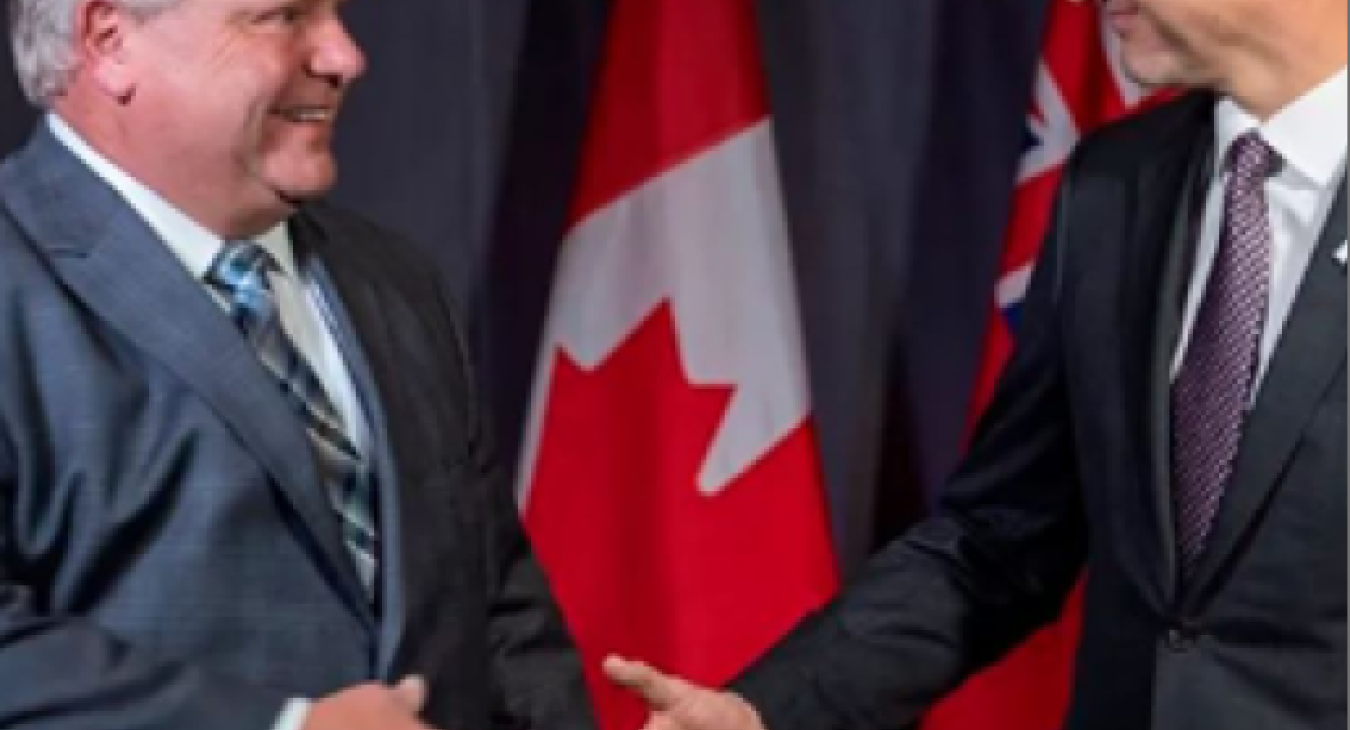 Doug Ford sends letter to Trudeau demanding financial commitment from Liberals