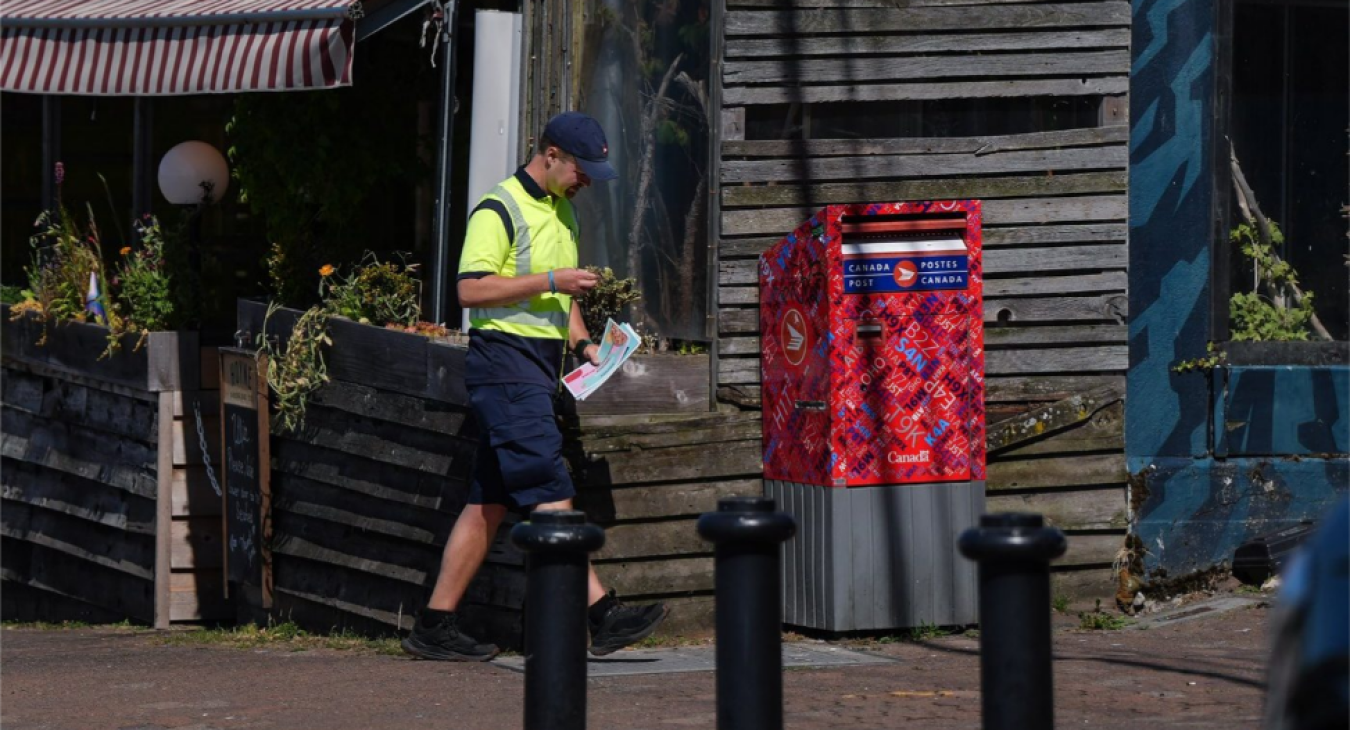 Canada Post worker
