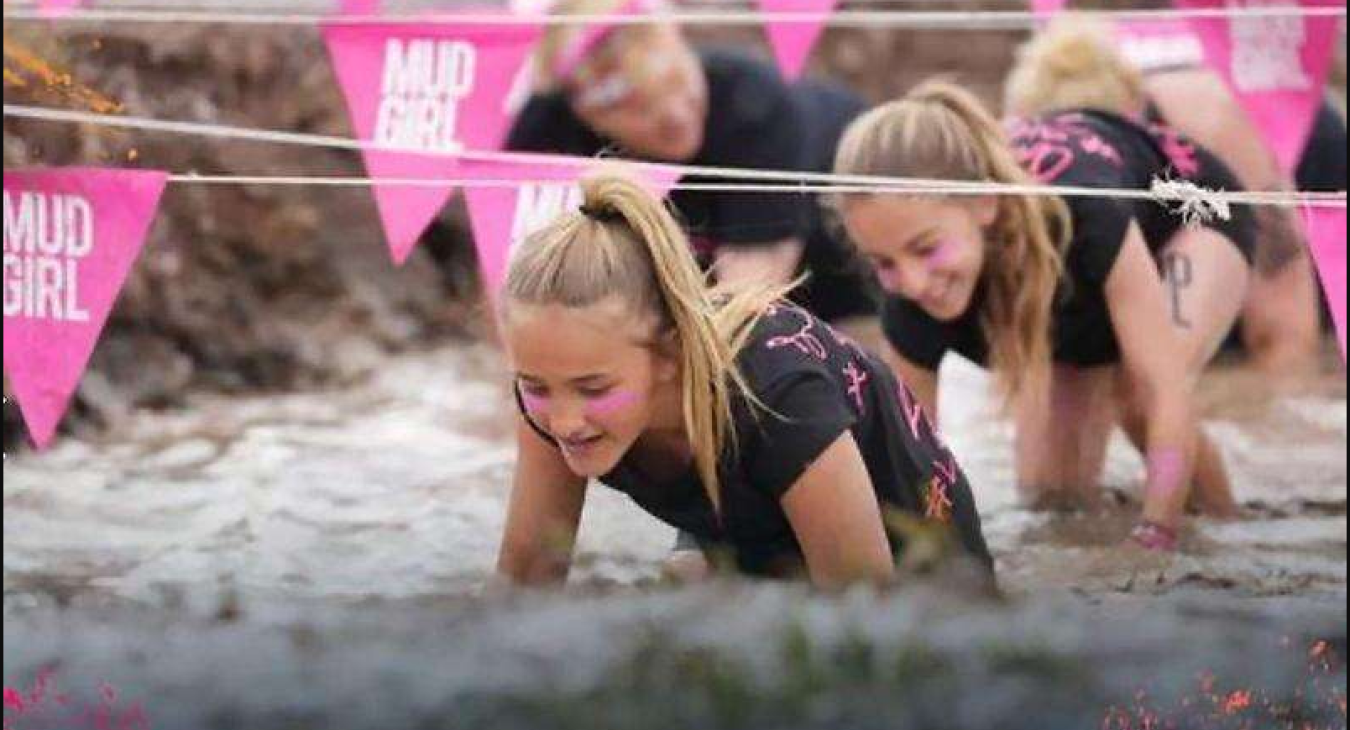 Mud Girl Run race